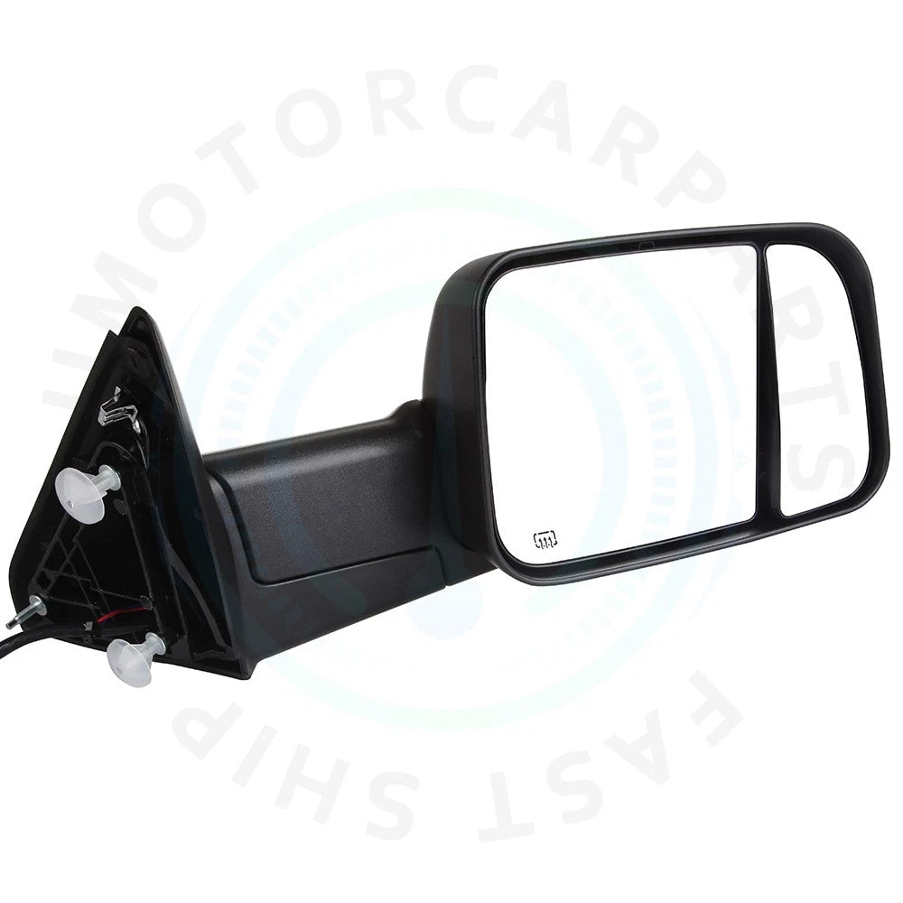 2X Power Heated Tow Mirrors for Dodge Ram 1500 2009–2017, Ram 2500 3500 2010–2017
