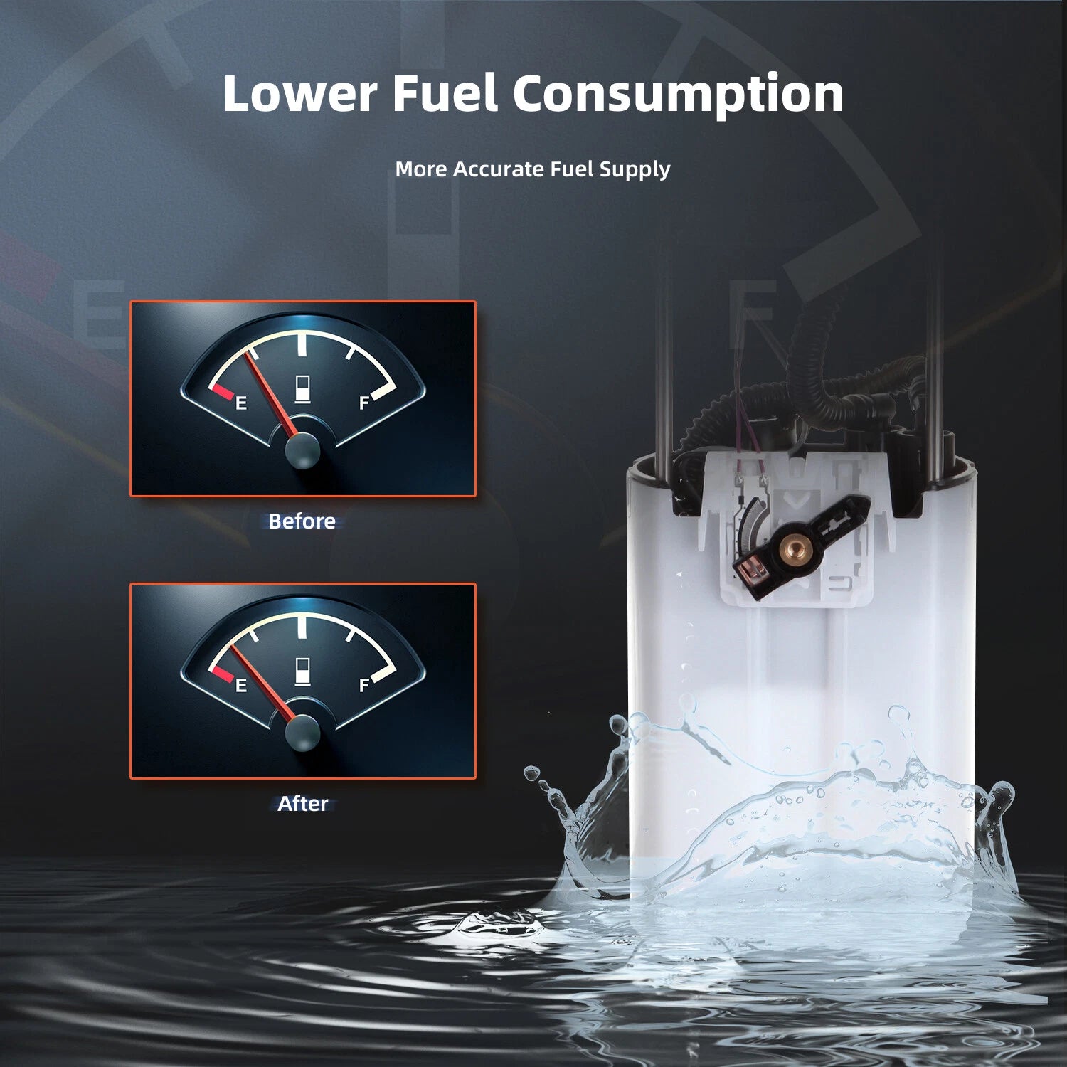 Fuel Pump for Chevrolet Express GMC Savana 2500 V8 4.8L (2004–2008) SP6625M