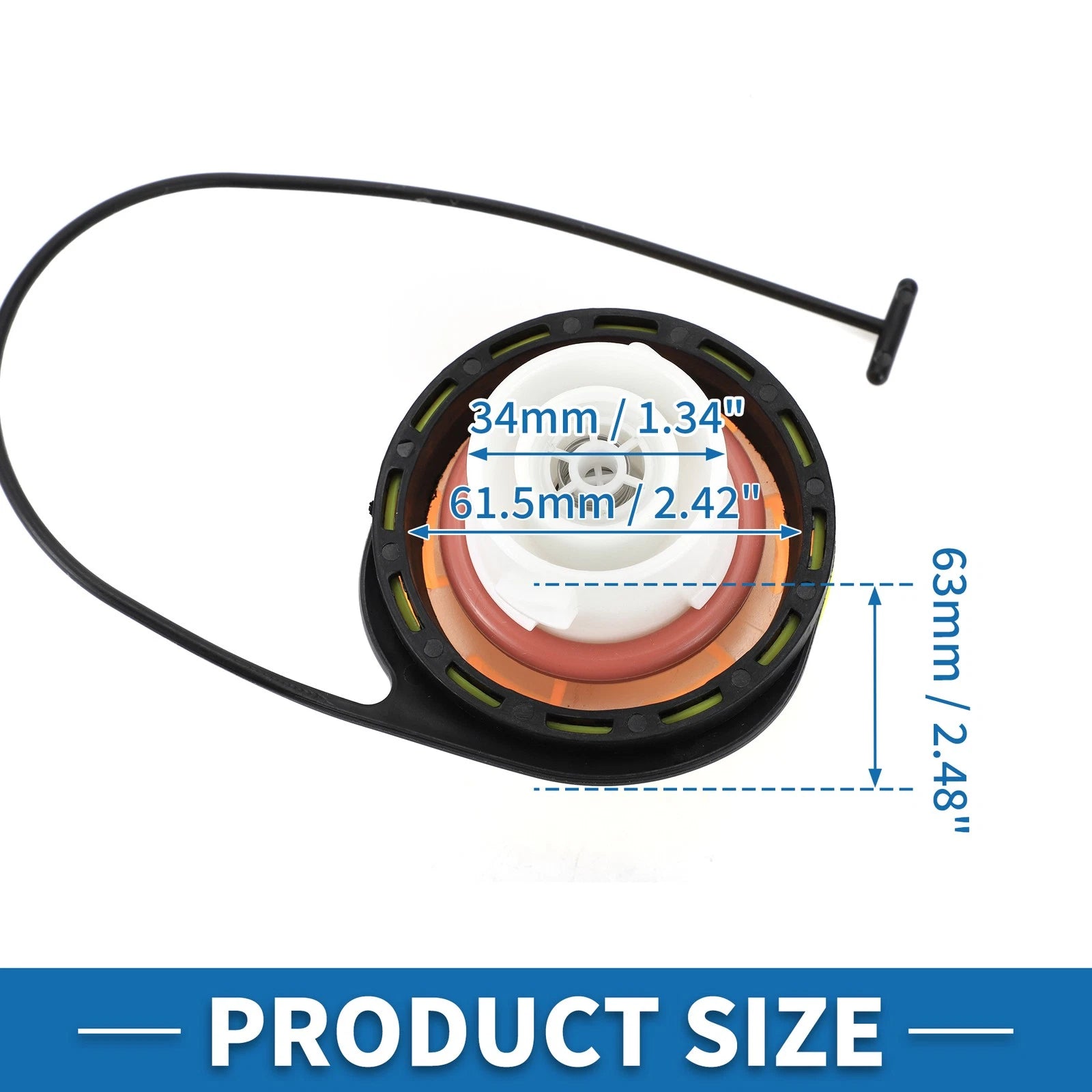 Fuel Filler Cap No. 20915990 for GMC Sierra 1500 (2014–2023)