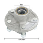 Galvanized Trailer Hub Kit for 2000lb 5 Lug (Pre Greased, 1.5 Inch)
