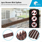 10X Bird Spikes Pest Control Deterrent for Fence Wall