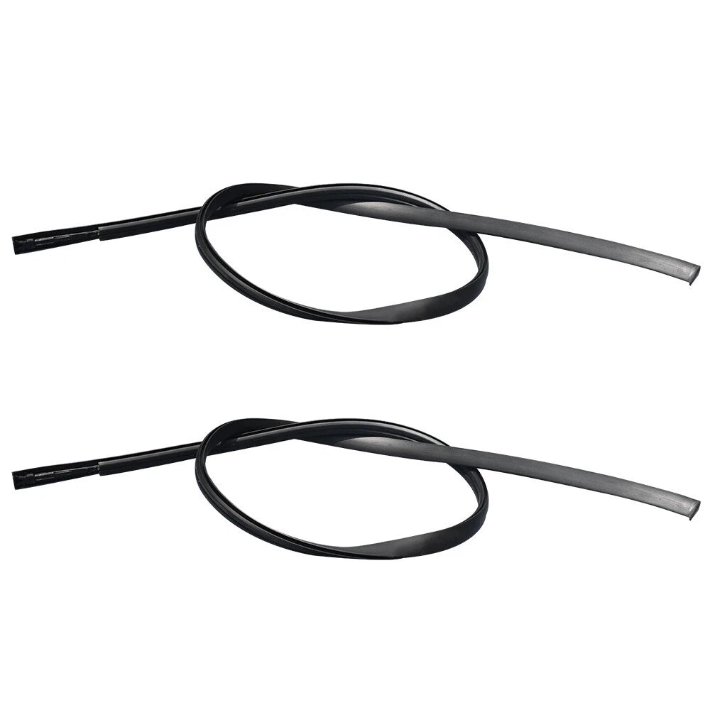 2X Black Roof Trim Molding Kit for Toyota Corolla (2009–2013)