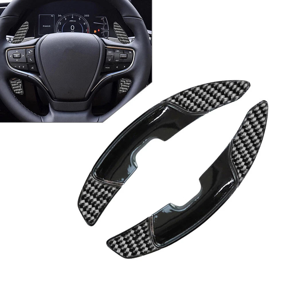 Steering Wheel Shift Paddle Extensions for Lexus RX NX UX LX ES LS RZ LM (2015–2023)