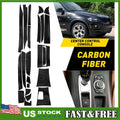Carbon Fiber Interior Trim Stickers for BMW X5 X6 (2008â2014)