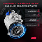 A/C Compressor w/Clutch for BMW 530i 2004–2010, 320i, 325Ci