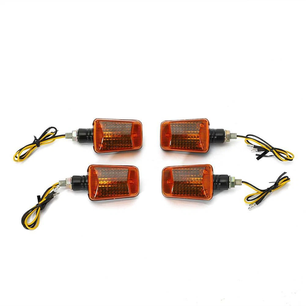 Set of 4 Motorcycle Turn Signals for Honda Nighthawk 250 650 750 Shadow VT750 VT1100