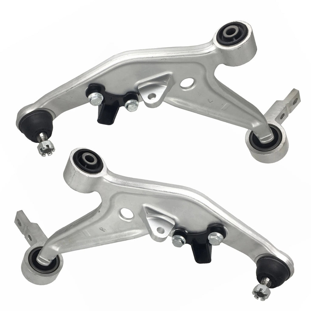 Pair Front Lower Control Arms with Ball Joints for Nissan X-Trail (2005–2006)