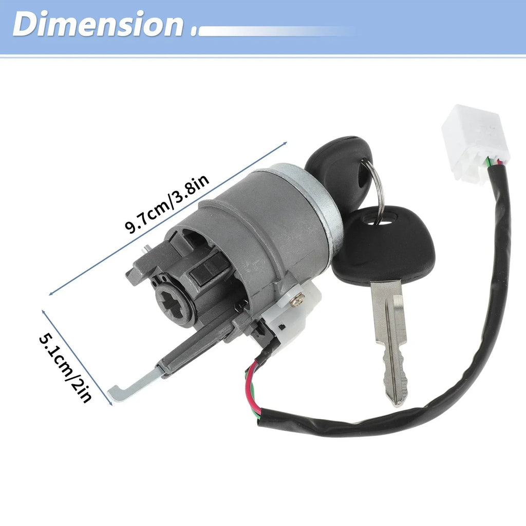 Ignition Lock Cylinder with 2 Keys for Hyundai Tucson (2005-2009)