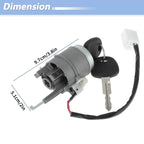 Ignition Lock Cylinder with 2 Keys for Hyundai Tucson (2005-2009)