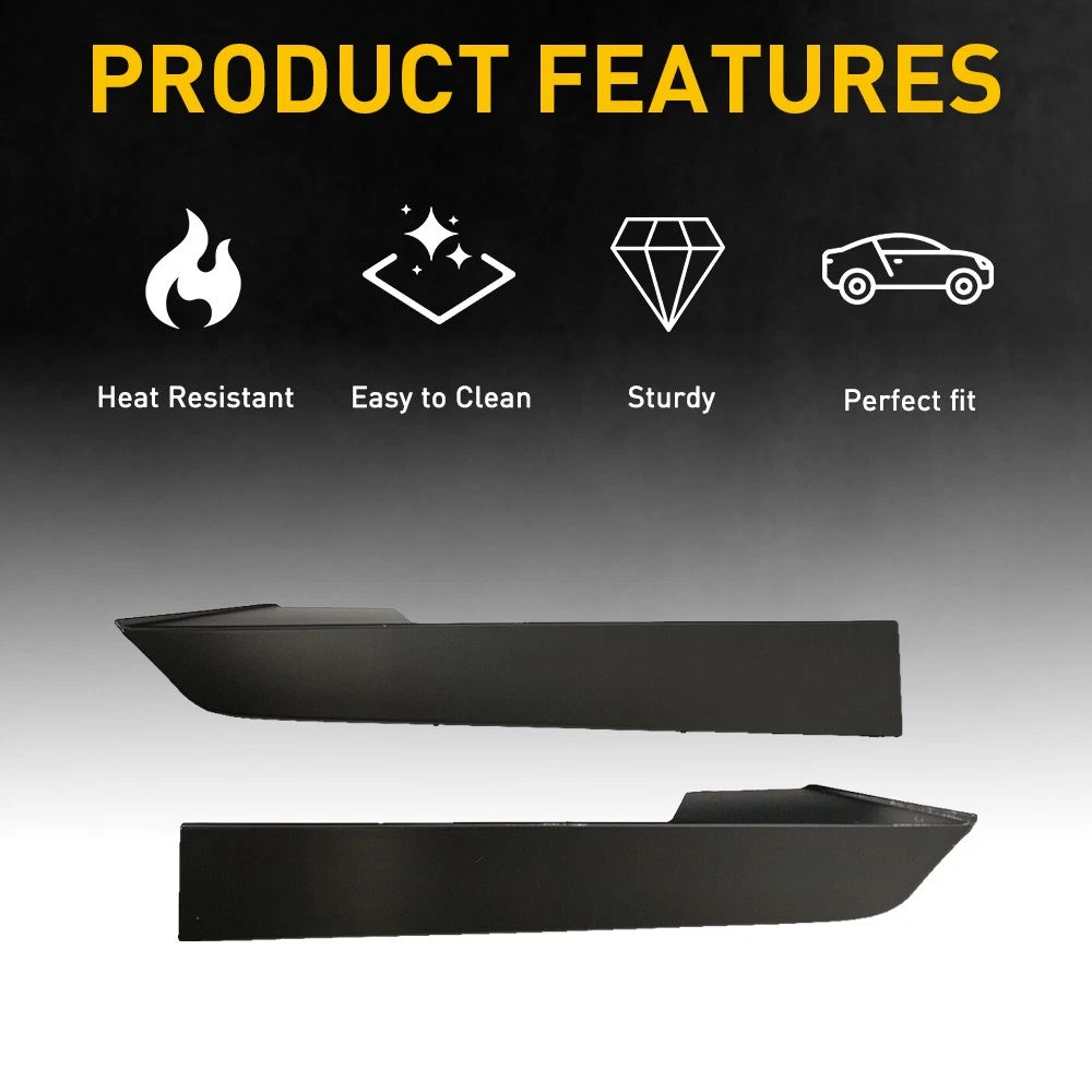 2X Front Bumper Trim Cover Headlight Filler Grill for Toyota Tacoma (2012–2015)