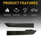 2X Front Bumper Trim Cover Headlight Filler Grill for Toyota Tacoma (2012–2015)