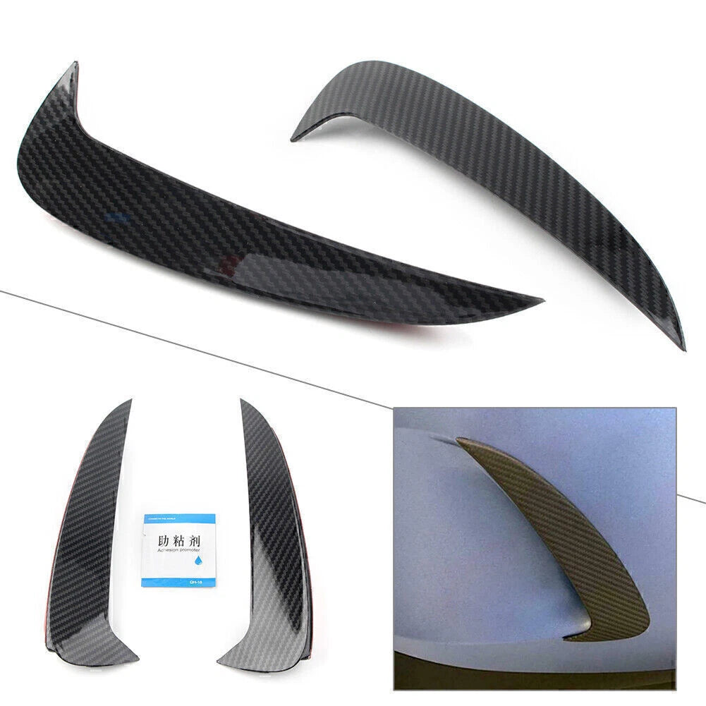 Carbon Fiber Rear Bumper Vent Cover for Benz E-Class Coupe W238 C238 (2016–2021)