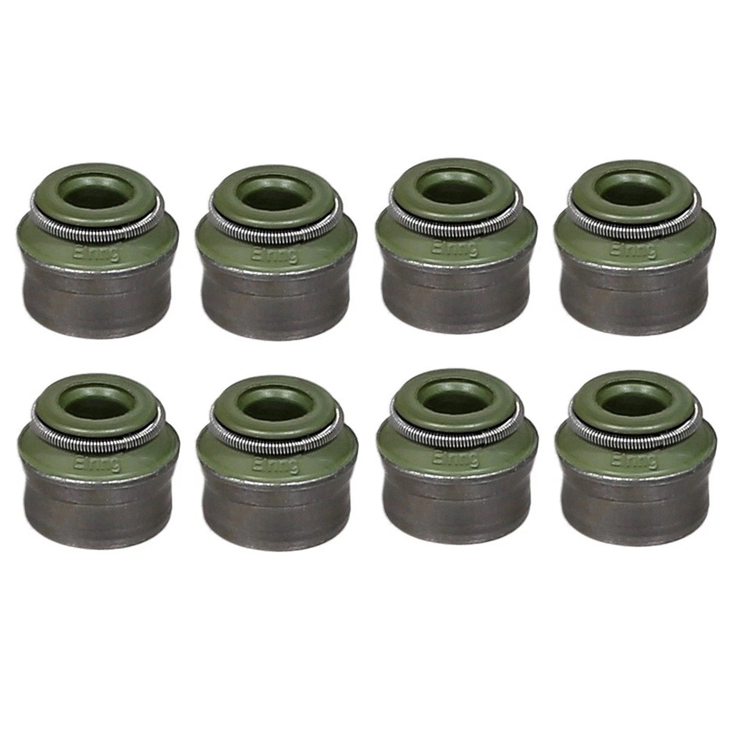 8pc Engine Valve Stem Oil Seal Set for Mercedes C117 CLA250 X156 GLA250 GLA45 AMG