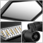 LED Signal Side View Mirrors for Can-Am Maverick X3 (2017–2023)