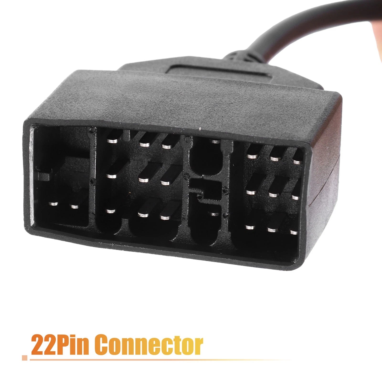 OBD1 22-Pin to OBD2 16-Pin Adapter Cable for Toyota (1996–2000) 718844722964