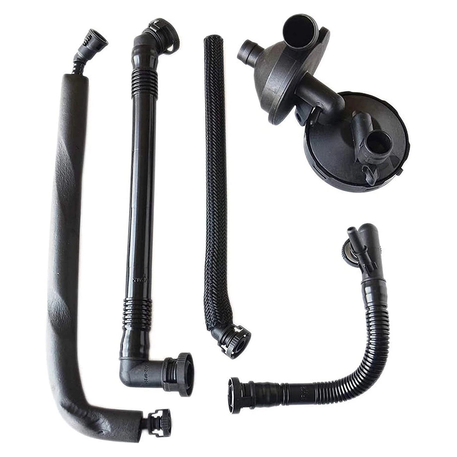 PCV Crankcase Vent Valve & Breather Hose Kit for BMW 3 Series (2006-2013)