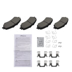 Front Brake Pads Set for Nissan Qashqai Rogue (2014–2019) D1737 P1737