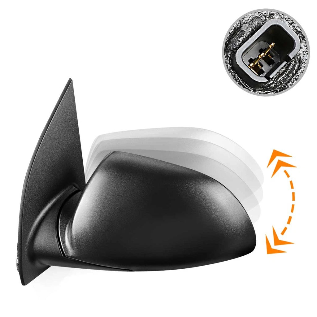 Power Heated Chrome Towing Mirrors with LED Signal for Silverado/Sierra (1999–2002)