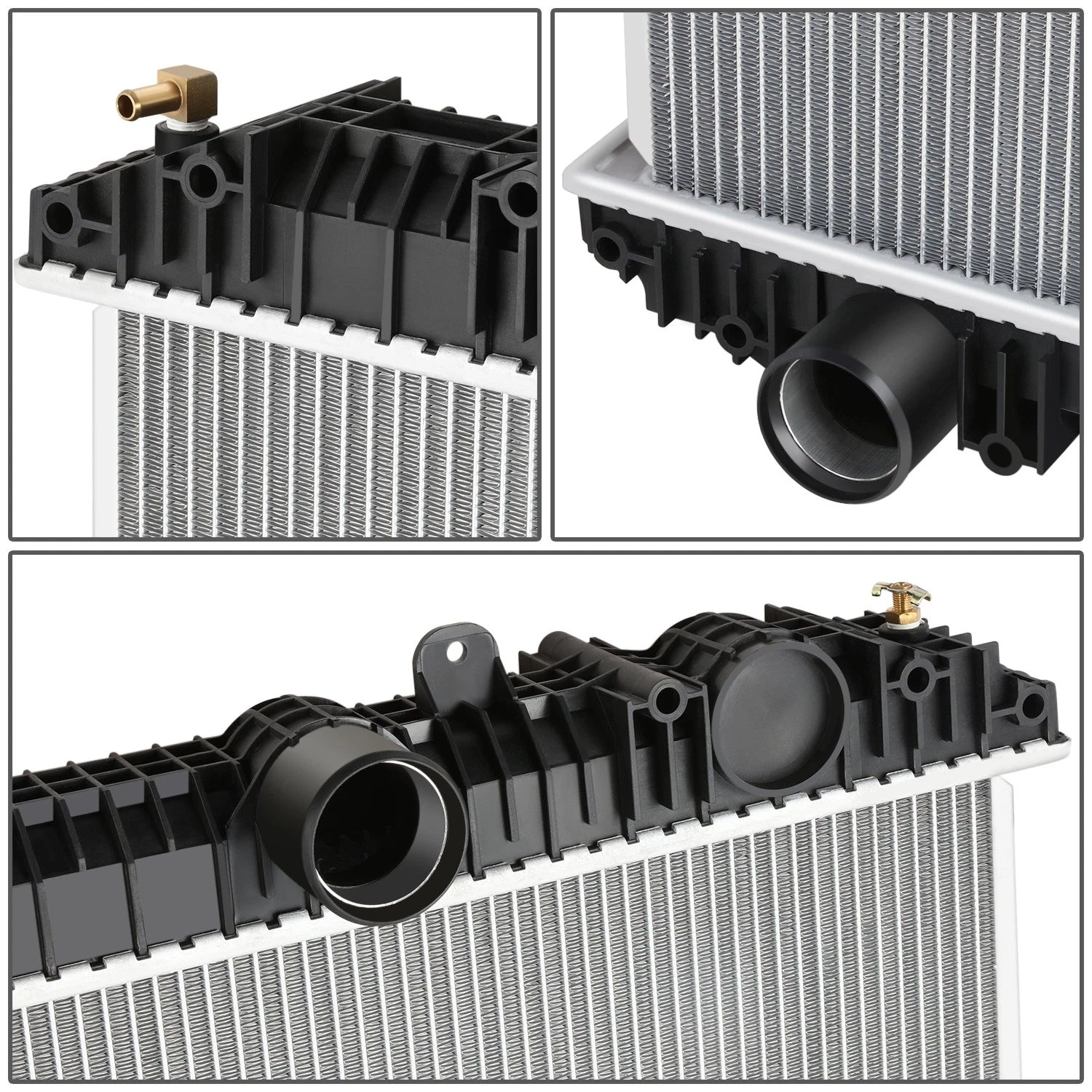 3-Row Aluminum Core Radiator for Freightliner Coronado (2003–2007)