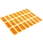 24pcs Fuel Mix Stickers for Automotive Use (1'' x 2'')