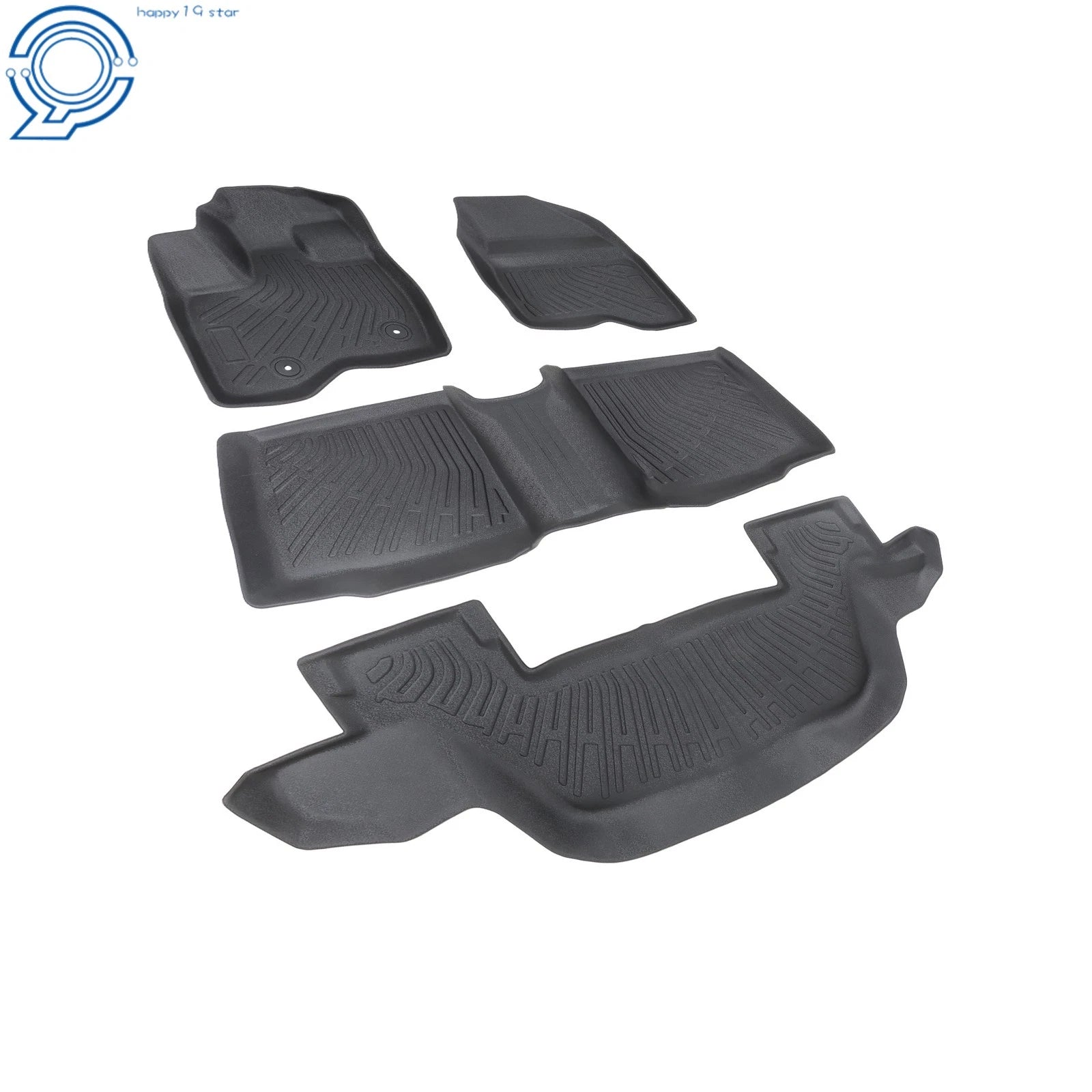 Set of 4 All Weather Floor Mats Liners for Ford Explorer (2011–2014)