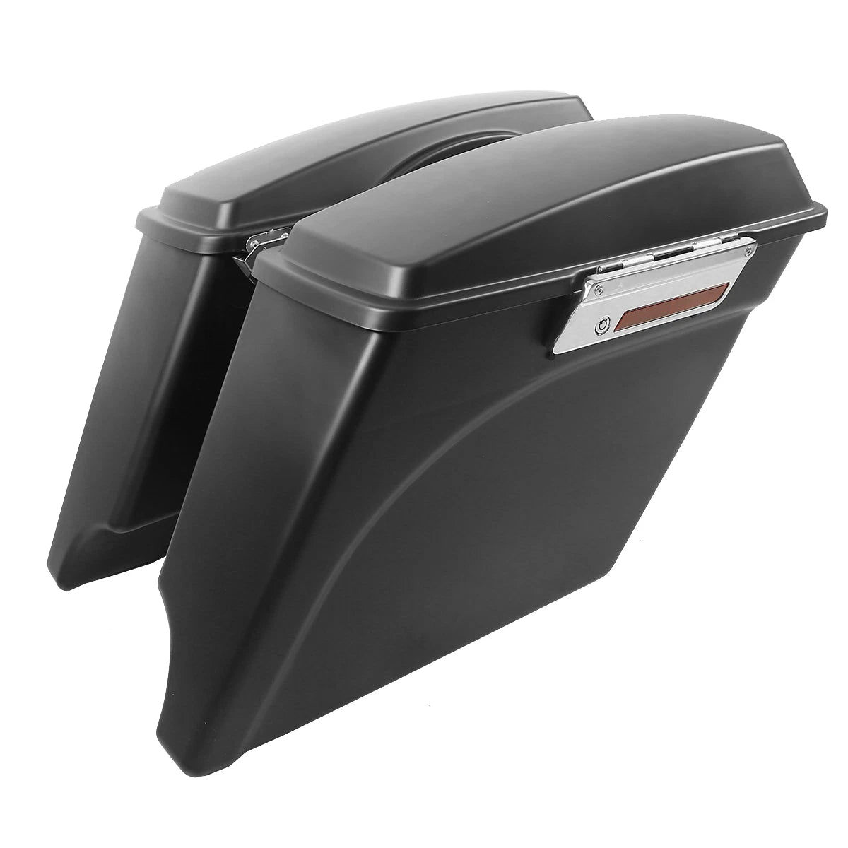 5" Stretched Extended Hard Saddlebags w/ Lids for Harley Electra Glide (1993–2013)