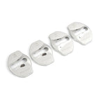 Set of 4 Protective Door Lock Covers for Tesla Model 3 (2017–2023) Silver