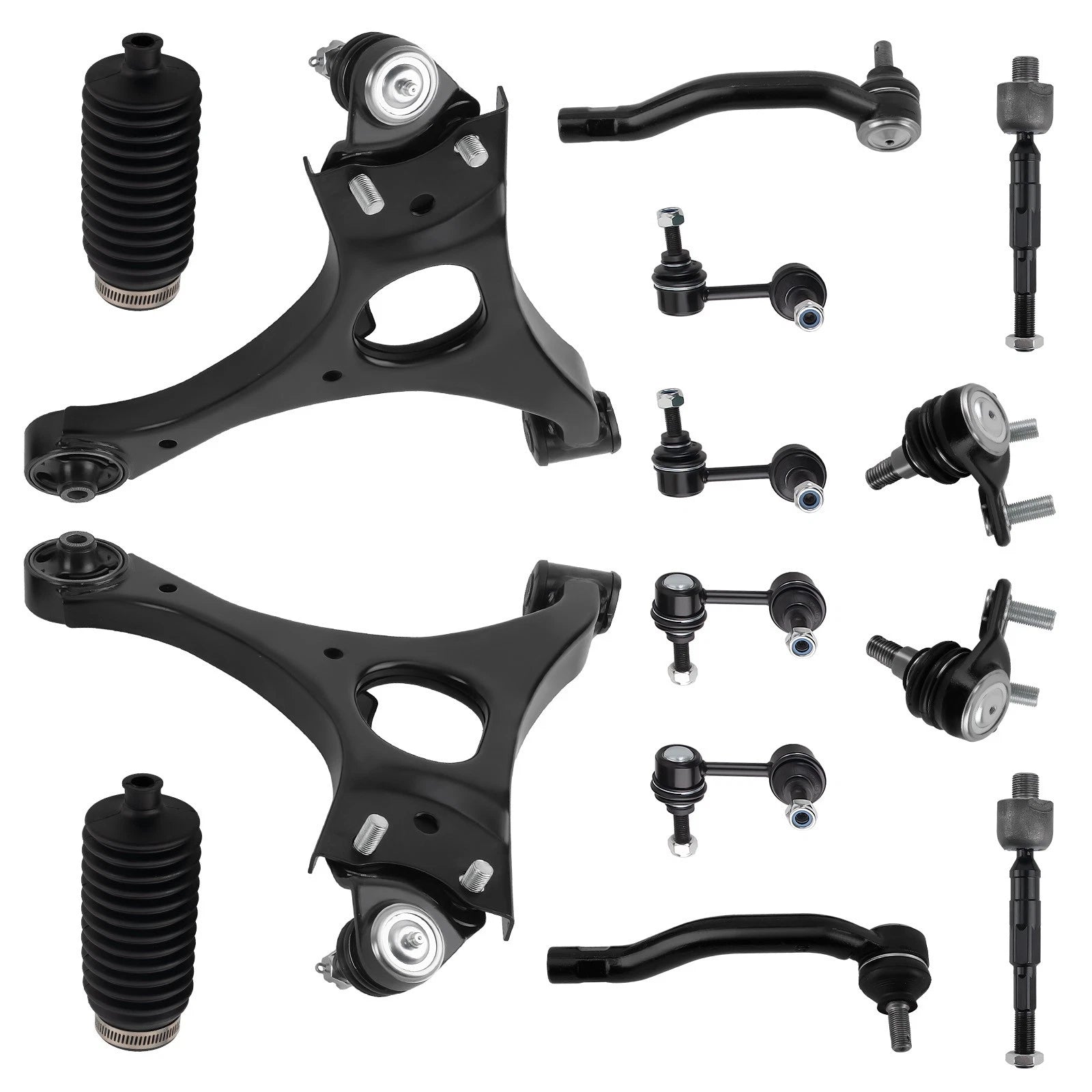 14x Front Lower Control Arms Suspension Kit for Honda Civic (2006–2011)