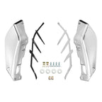Chrome Mid-Frame Air Deflector Trim for Harley Touring (2009–2023)