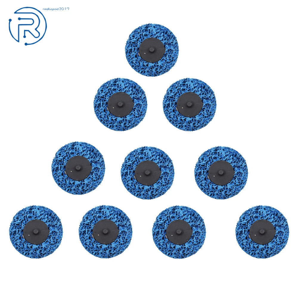 Set of 10 Quick Change Easy Strip & Clean Discs for Paint Rust