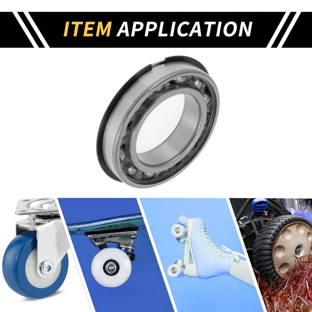 Deep Groove Ball Bearing P6 for Scooter Skateboard Wheel (6009NR)