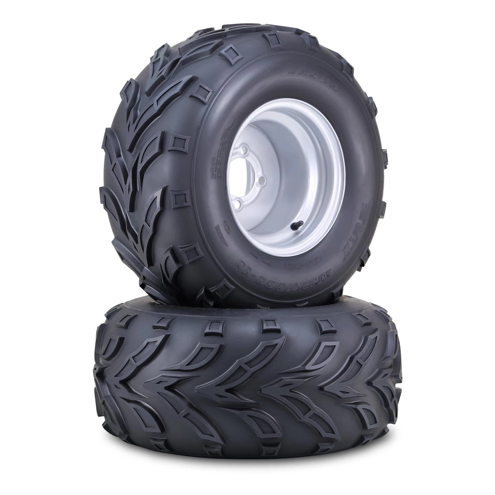 2 WANDA Sport ATV Tire Wheel Assembly 22X10-10 for 4x4" PCD (10195)