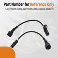 2X Rear ABS Sensor for Skoda Octavia I Combi (2001–2010) 1J0927807D