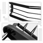 Rear Left Steel Bumper End Cap for Ford F-150 (2021–2024) Chrome