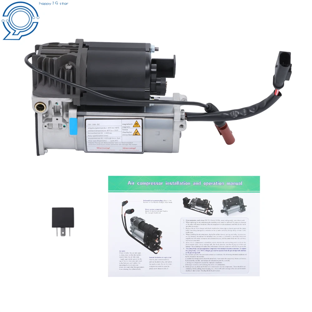Air Suspension Compressor Pump 68349607AA for Ram 2500 & 3500 (2014–2022)