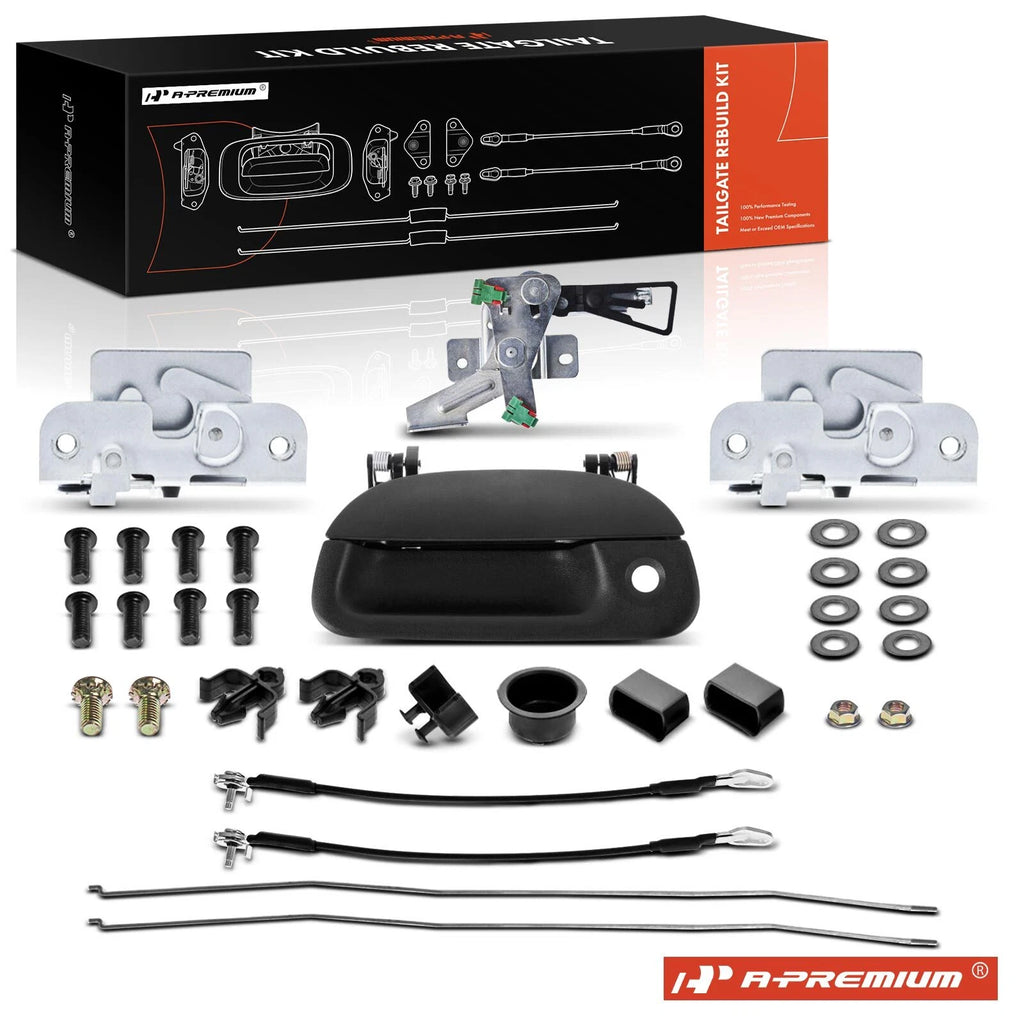 Tailgate Hardware Rebuild Kit with Cable & Rods for Ford F-150 (1997–2003)