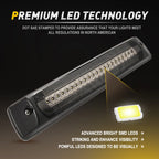 Smoke LED F1-Strobe 3rd Brake Light for Chevy Colorado/Canyon (2015–2022)