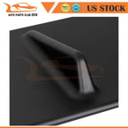 Unpainted Black Roof Shark Fin Wing Spoiler for Mitsubishi Lancer EVO (2008–2016)