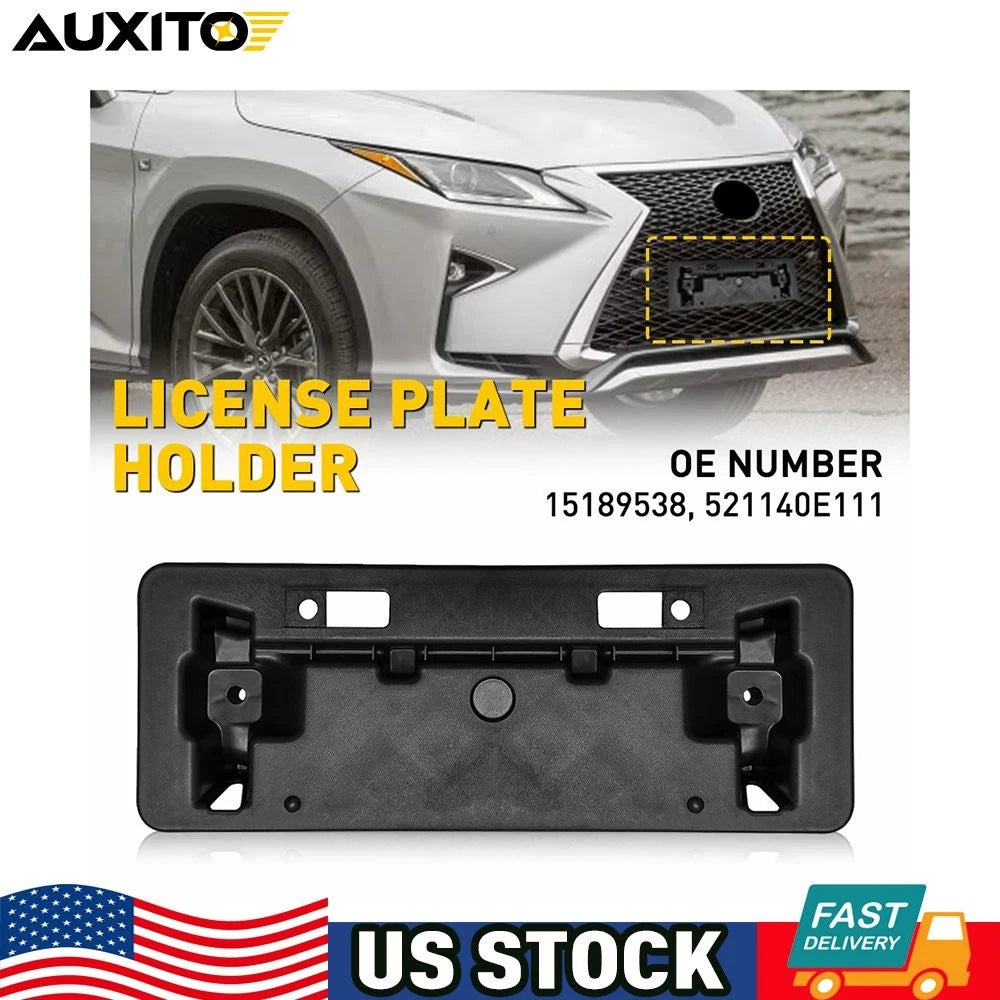 Front License Plate Holder Bracket for Lexus RX350L RX450h F-Sport (2018–2019)