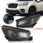 Set of 2 Halogen LED Side Headlights for Subaru Forester (2019–2020)