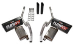 2.5" Dual Exhaust Kit for GM A Body (1964–1972) - Flowmaster Flow FX, Black Tip