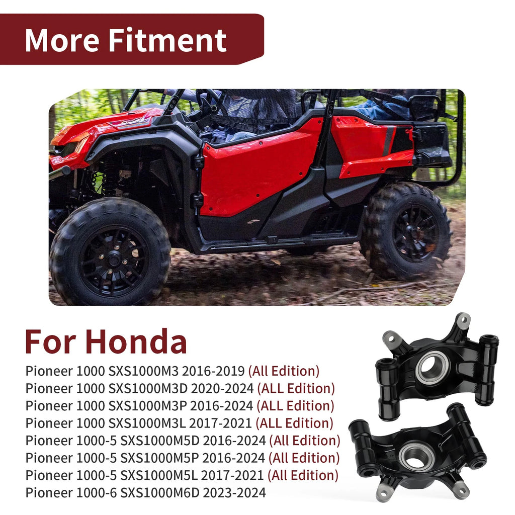 Rear Left & Right Knuckle Set for Honda Pioneer 1000-5 (2016–2024)