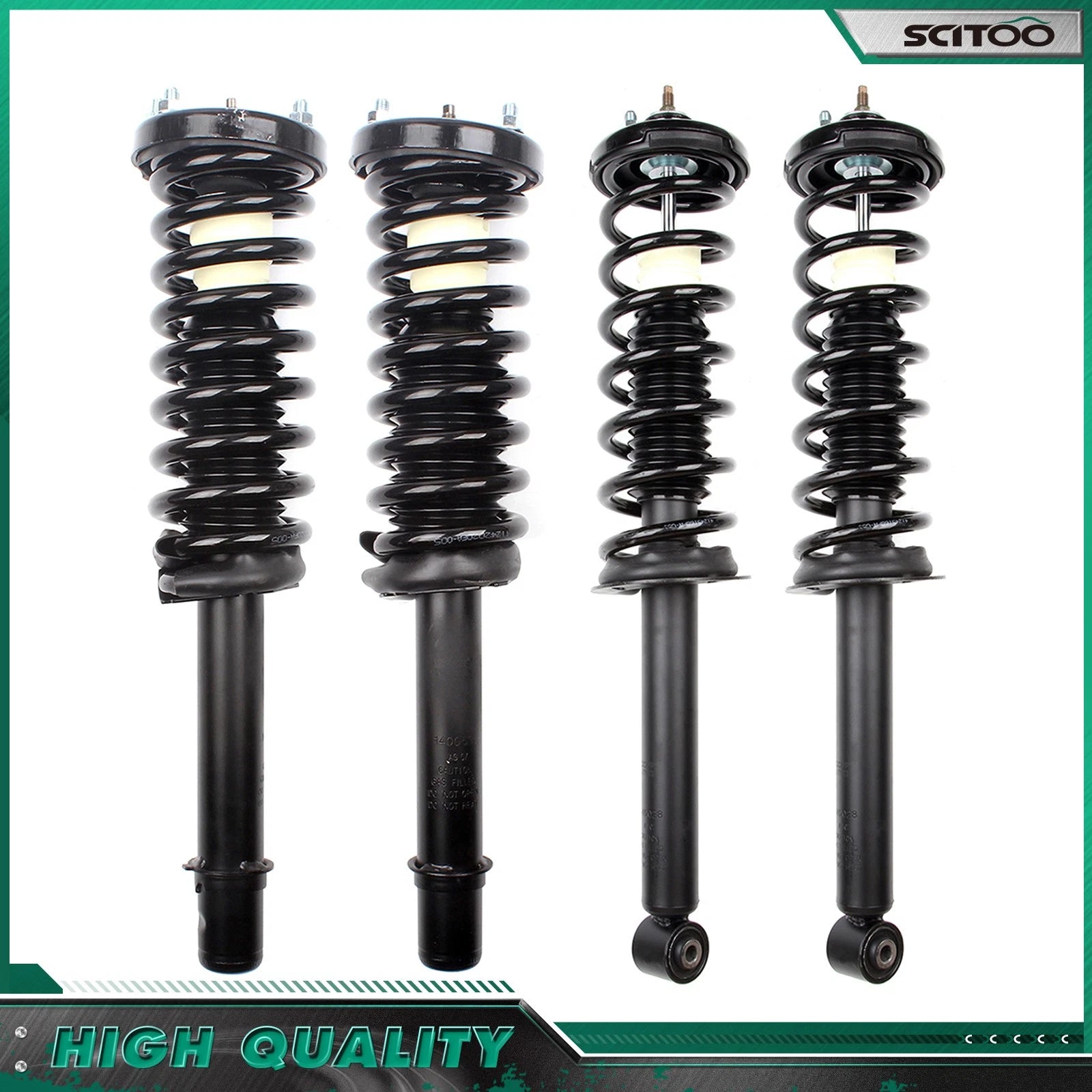 Front Rear Shocks Struts Coil Spring Assembly for Honda Accord (2003–2007)
