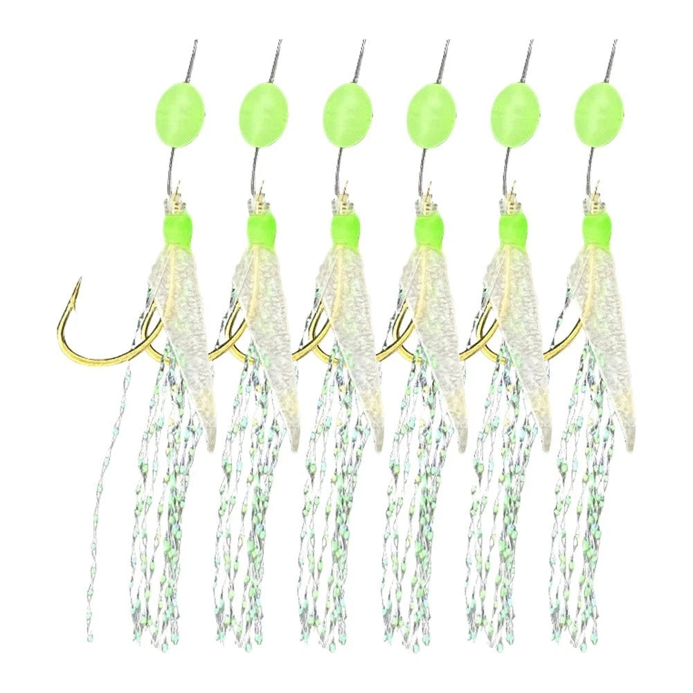Fishing Rigs for Freshwater Fishing (Biomimetic Velvet, Built-in Pin)