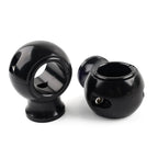 32mm 1.25" Fat Handlebar Risers Clamp Black for Harley Touring