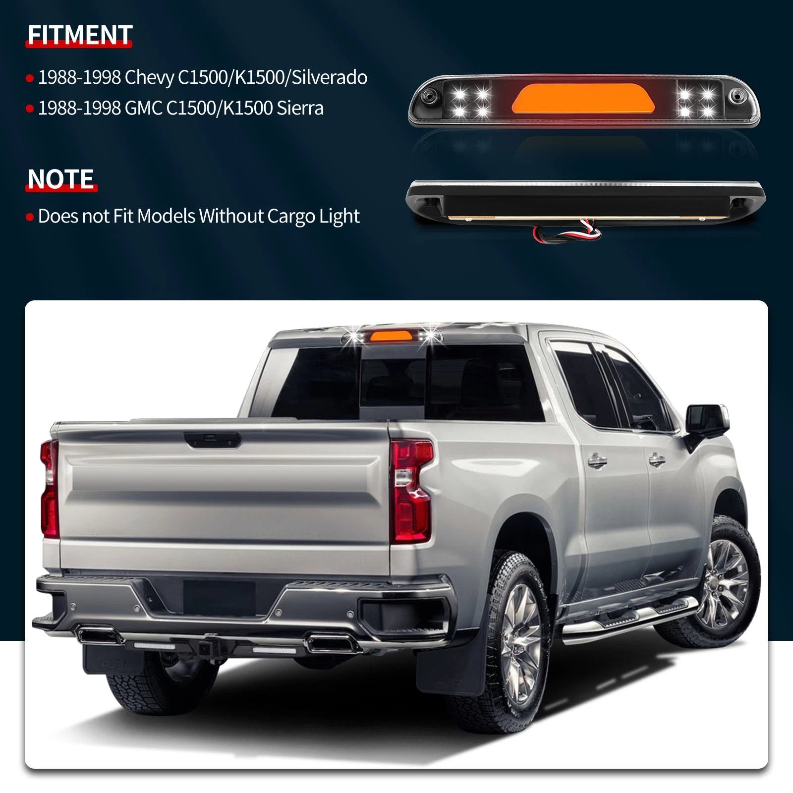 LED Third Brake Light for Ford Ranger (1993–2011)