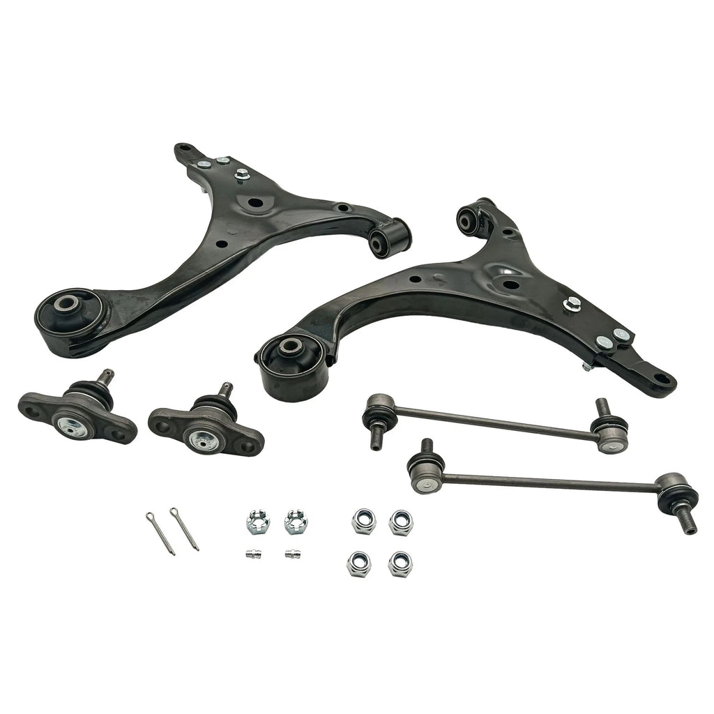 Set of 6 Suspension Control Arms Ball Joints Sway Bars for Hyundai Elantra (2009–2012)
