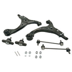 Set of 6 Suspension Control Arms Ball Joints Sway Bars for Hyundai Elantra (2009–2012)