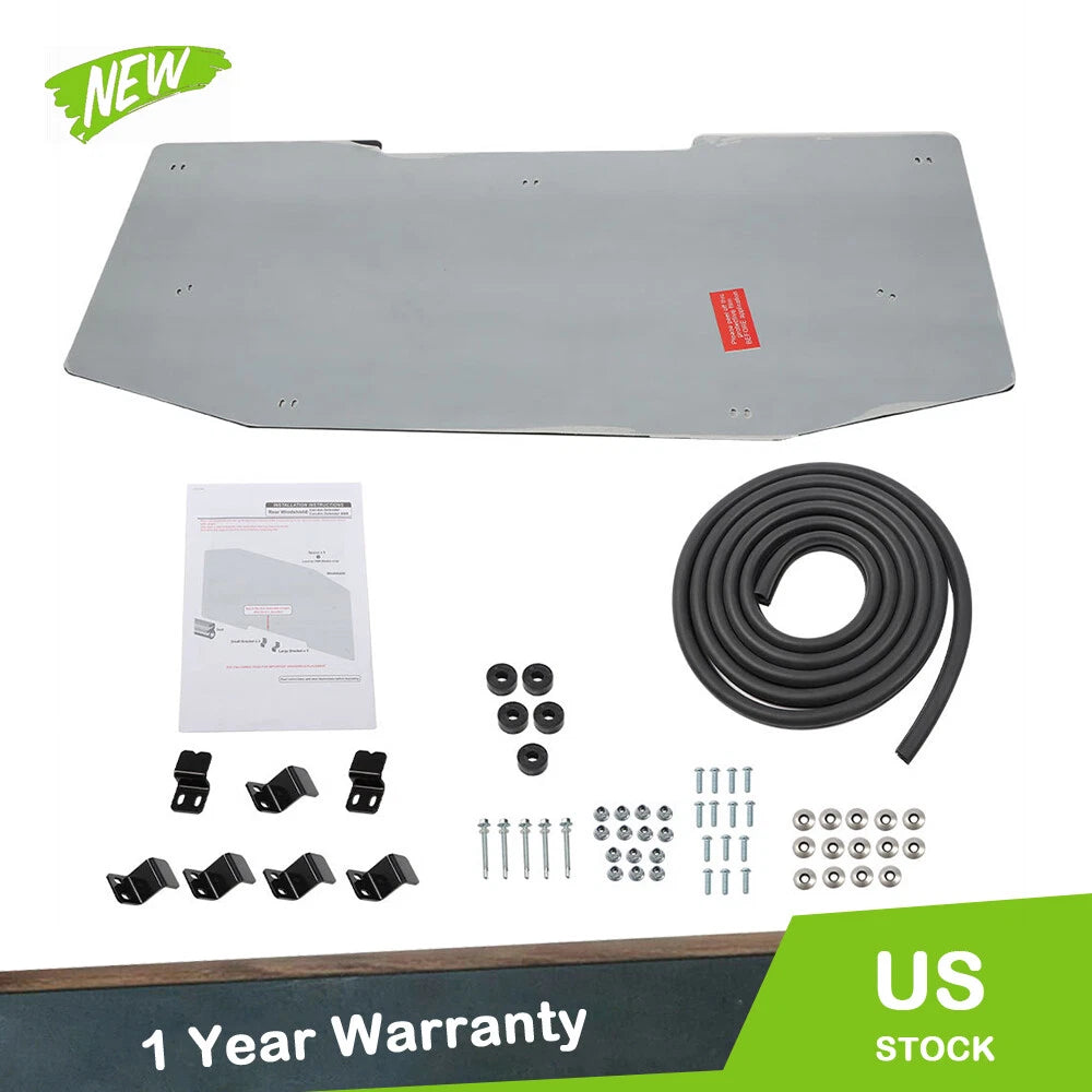 Dark Tint Rear Windshield for Can Am Defender MAX (2016–2023)