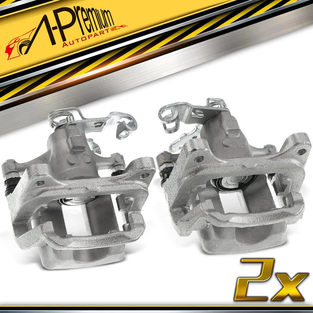 2X Rear Disc Brake Caliper w/ Bracket for Chevrolet Cruze (2016–2019)